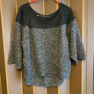 ミュラーオブヨシオクボ⭐︎グレー系ニットトップス(ニット/セーター)