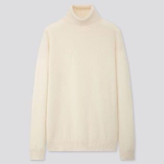 ユニクロ(UNIQLO)のカシミヤタートルネックセーター　３XL　オバーサイズ　カシミヤ100％(ニット/セーター)