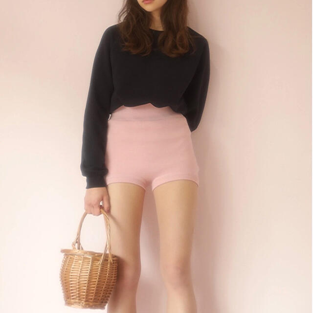 Bibiy. STACEY KNIT BLOOMERS(black)