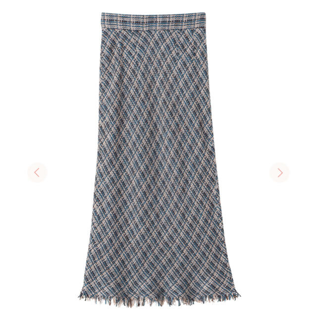 COCO DEAL(ココディール)のロービングチェックタイトスカート レディースのスカート(ひざ丈スカート)の商品写真