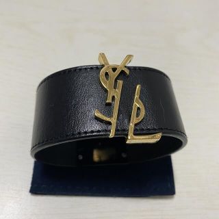 サンローラン(Saint Laurent)の最終値下げ！サンローラン ブレスレット ブラック(ブレスレット/バングル)