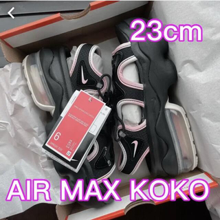 ナイキ(NIKE)の新品【NIKE】 Air Max Koko Sandal ピンク　ブラック(サンダル)