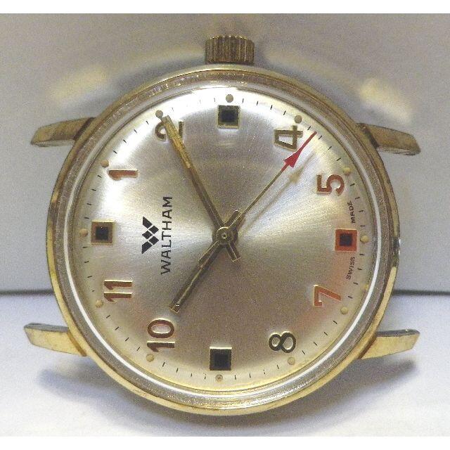 【大特価!!】 Waltham 日常使用可の 美品 Watch WALTHAM 50'アンティーク - アナログ(手巻き)
