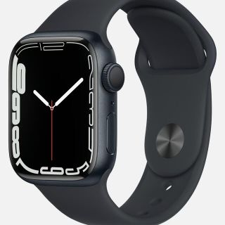 アップルウォッチ(Apple Watch)のApple Watch Series 7 GPSモデル 45mm ミッドナイト(腕時計(デジタル))