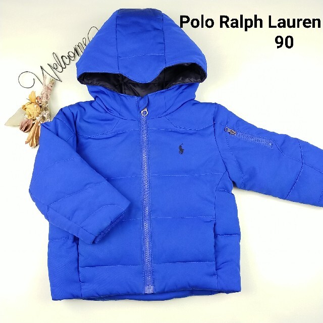 POLO RALPH LAUREN(ポロラルフローレン)のポロラルフローレン ダウンジャケット ダウンコート 90 キッズ/ベビー/マタニティのキッズ服男の子用(90cm~)(ジャケット/上着)の商品写真