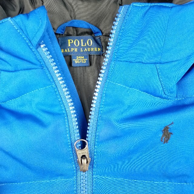 POLO RALPH LAUREN(ポロラルフローレン)のポロラルフローレン ダウンジャケット ダウンコート 90 キッズ/ベビー/マタニティのキッズ服男の子用(90cm~)(ジャケット/上着)の商品写真