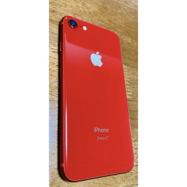 iPhone8 Red 64GB【匿名配送】 スマートフォン本体