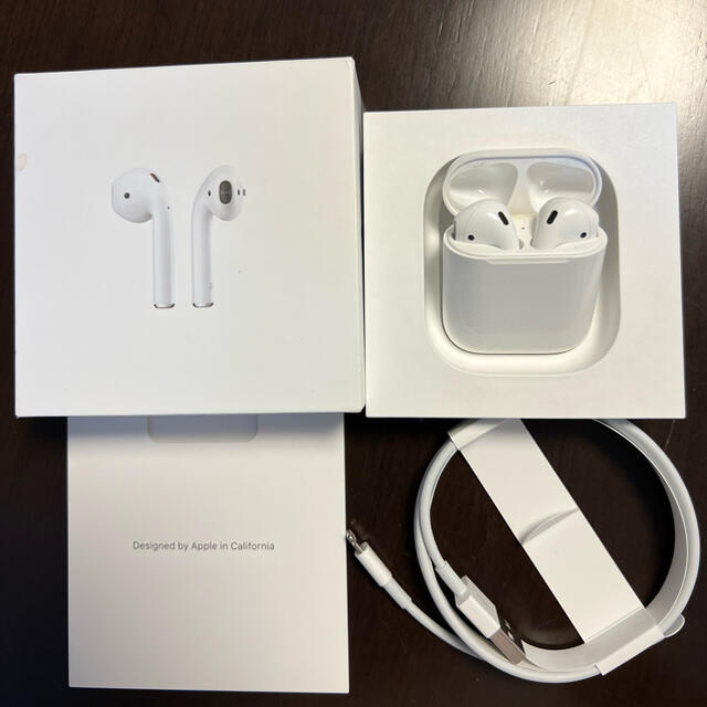 オーディオ機器Apple AirPods 第2世代 MV7N2J/A エアポッズ