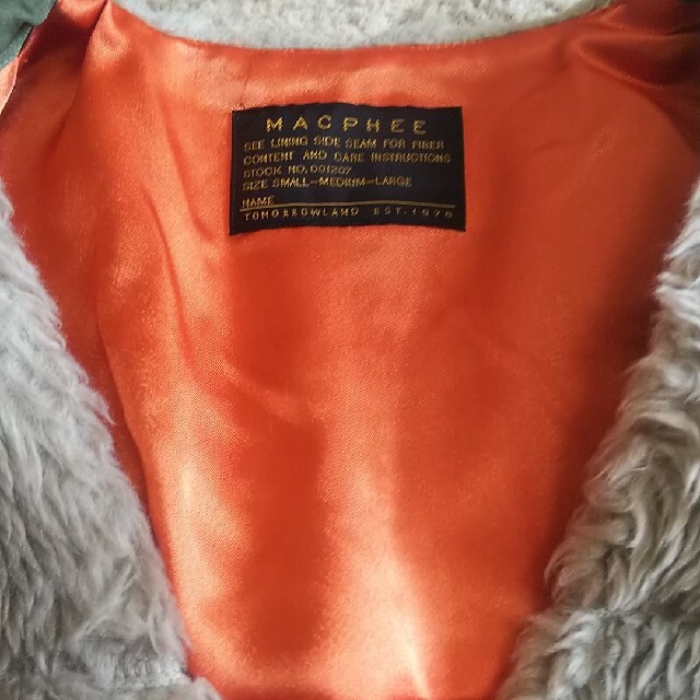 SEAL限定商品】 MACPHEE エコファーブルゾン - 毛皮/ファーコート ...