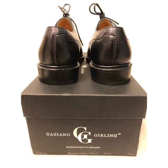 EDWARD GREEN(エドワードグリーン)のピスタチオ様専用 ガジアーノ&ガーリング アイシャム UK7.5E メンズの靴/シューズ(ドレス/ビジネス)の商品写真