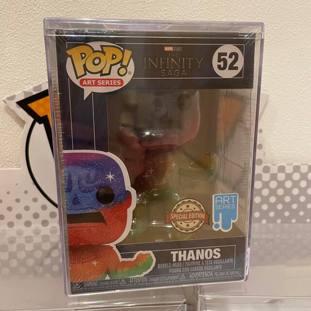 高価値】 FUNKO POP! マーベル サノス レインボー アートシリーズ限定