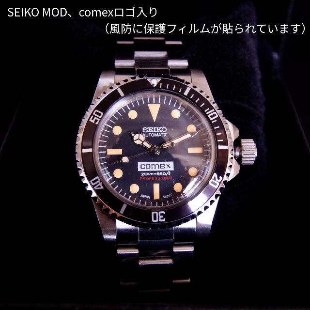 SEIKO(セイコー)の【未使用】MOD セイコーインスツル製ムーブメント搭載ダイバーズ風腕時計 メンズの時計(腕時計(アナログ))の商品写真