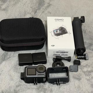 【SALE セール】DJI OSMO ACTION オズモアクション　美品(ビデオカメラ)