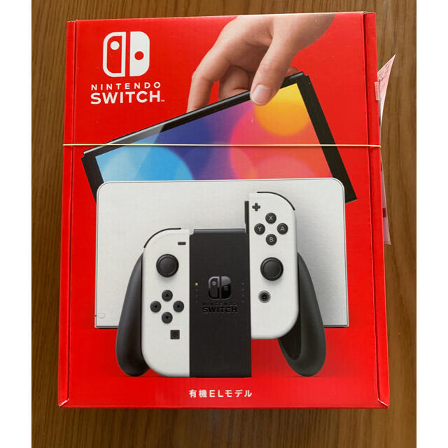 【新品未開封】Nintendo Switch （有機ELモデル）　ホワイト家庭用ゲーム機本体