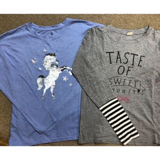 ギャップキッズ(GAP Kids)のGAP 女児 160 XXL キラキラ(Tシャツ/カットソー)