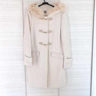 ミッシュマッシュ(MISCH MASCH)の【美品】MISCH MASCH ダッフルコート　アイボリー　ミッシュマッシュ(ダッフルコート)