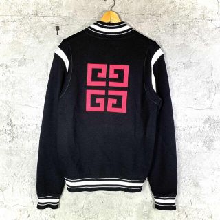 ジバンシィ(GIVENCHY)の【GIVENCHY】美品ジバンシー (L) ニットスタジャン ジャケット(スタジャン)