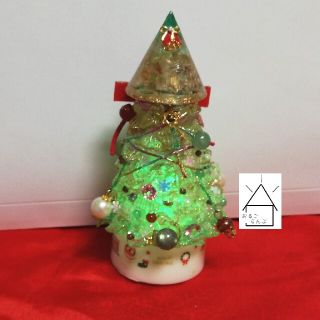 展示品　オルゴナイトのクリスマスツリー(雑貨)