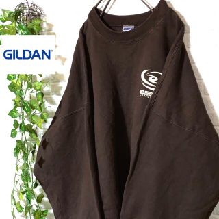 ギルタン(GILDAN)の90s  ギルダン　企業系　極太アーム　裏起毛　トレーナー　スウェット　2XL(スウェット)