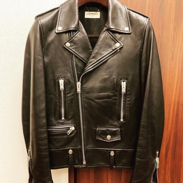 Saint Laurent(サンローラン)のサンローラン ライダース 2013aw  L01 サイズ46 ケリング メンズのジャケット/アウター(ライダースジャケット)の商品写真