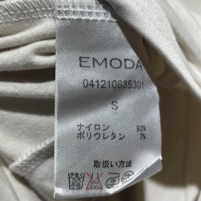 EMODA(エモダ)のEMODA エモダ 半袖カットソー size S レディースのトップス(カットソー(半袖/袖なし))の商品写真