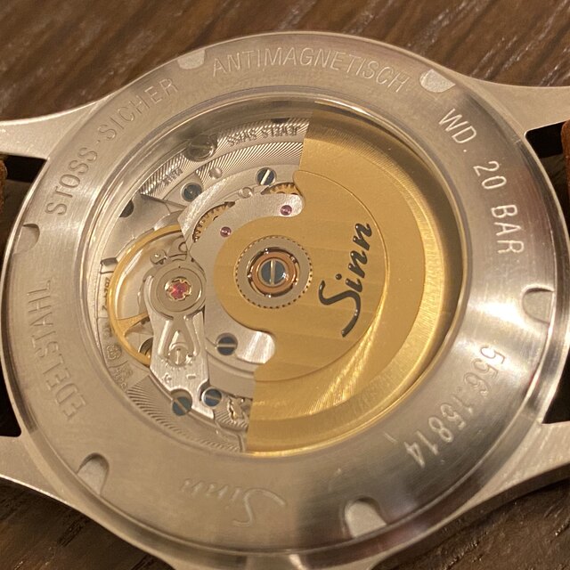 日本限定50本 ジン 腕時計 Sinn 556.SILVER.J