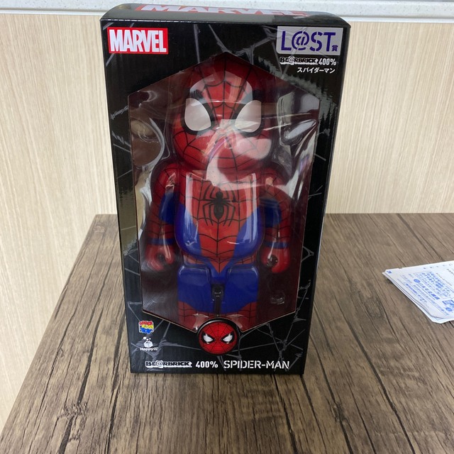 最安値　BE@RBRICK ラストワン賞　スパイダーマン400%