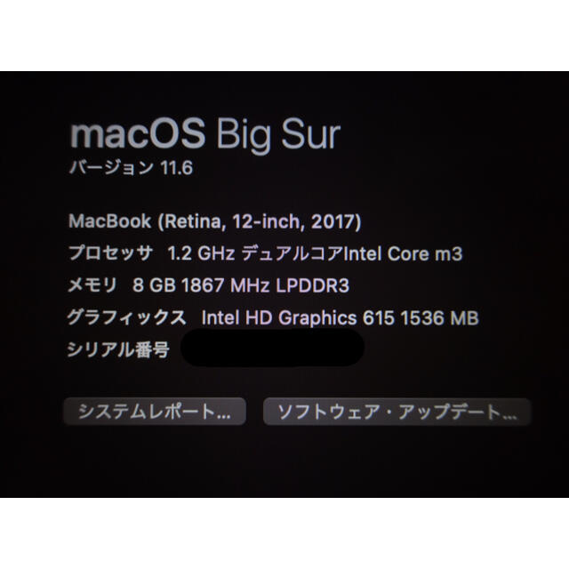 Apple MacBook 12 2017 スペースグレイ 256GB 箱付き 2