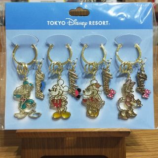 ディズニー(Disney)の☆新品☆ディズニー キーチェーンセット(キャラクターグッズ)