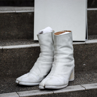 日本限定モデル】 メゾン マルジェラ ホワイト系 足袋ブーツ MARGIELA 