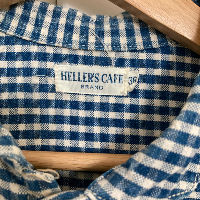 WAREHOUSE(ウエアハウス)のHELLER’S CAFE  へラーズカフェ　カパラジャケット　36 メンズのジャケット/アウター(Gジャン/デニムジャケット)の商品写真