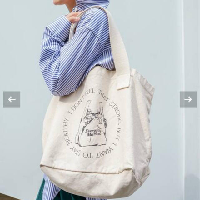 バッグDeuxieme classe SKIN/スキン　MARKET TOTE バッグ