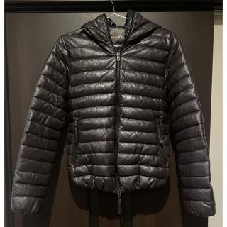 ☆新品タグIDカード付☆I定価16万レザーDUVETICAデュベティカダウン