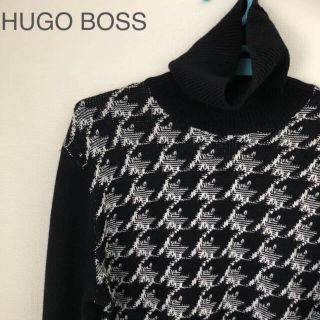 ヒューゴボス(HUGO BOSS)のケン様　ヒューゴボス　タートルネック　ニット　Mサイズ(ニット/セーター)