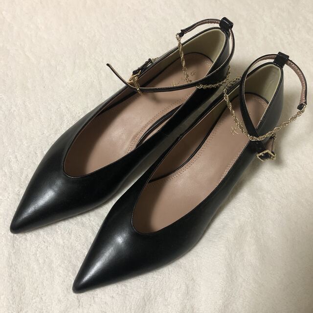 はやや様専用　Double Strap Kitten Heel Pumps レディースの靴/シューズ(ハイヒール/パンプス)の商品写真