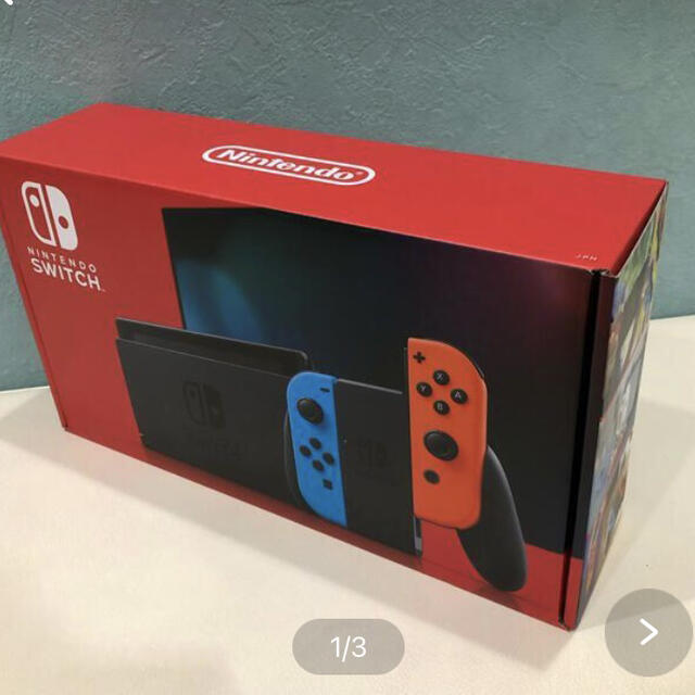 【新品】 任天堂スイッチ　本体　ネオンブルー　ネオンレッド　任天堂Switch