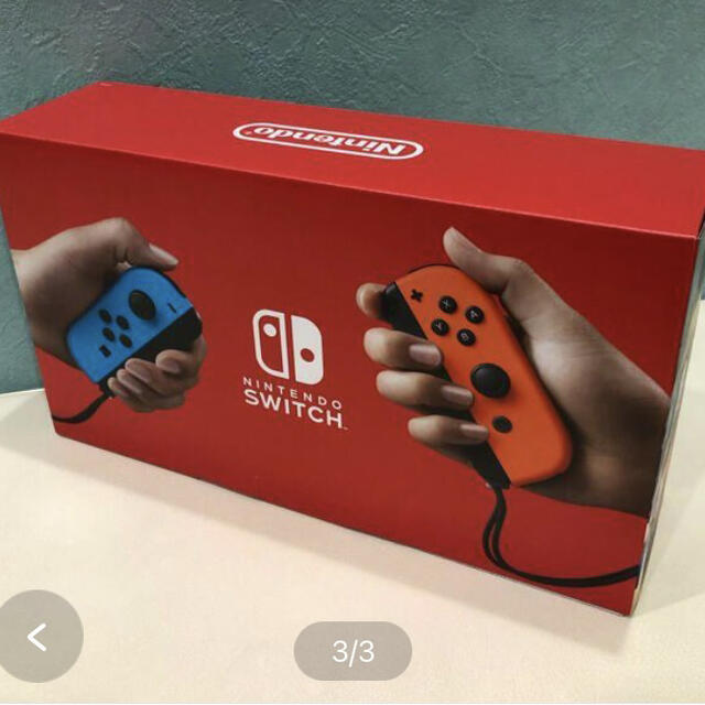 【新品】 任天堂スイッチ　本体　ネオンブルー　ネオンレッド　任天堂Switch