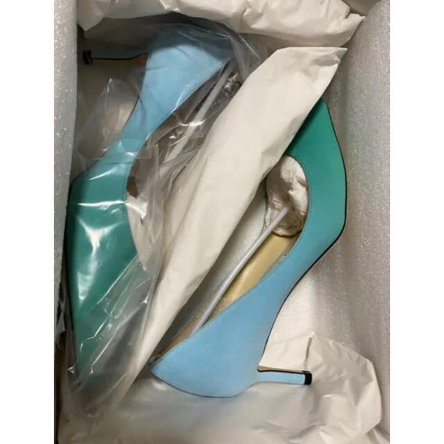 正規品JIMMY CHOO 36.5 Romy 60 MINT/SKY | purplepatchstudio.com