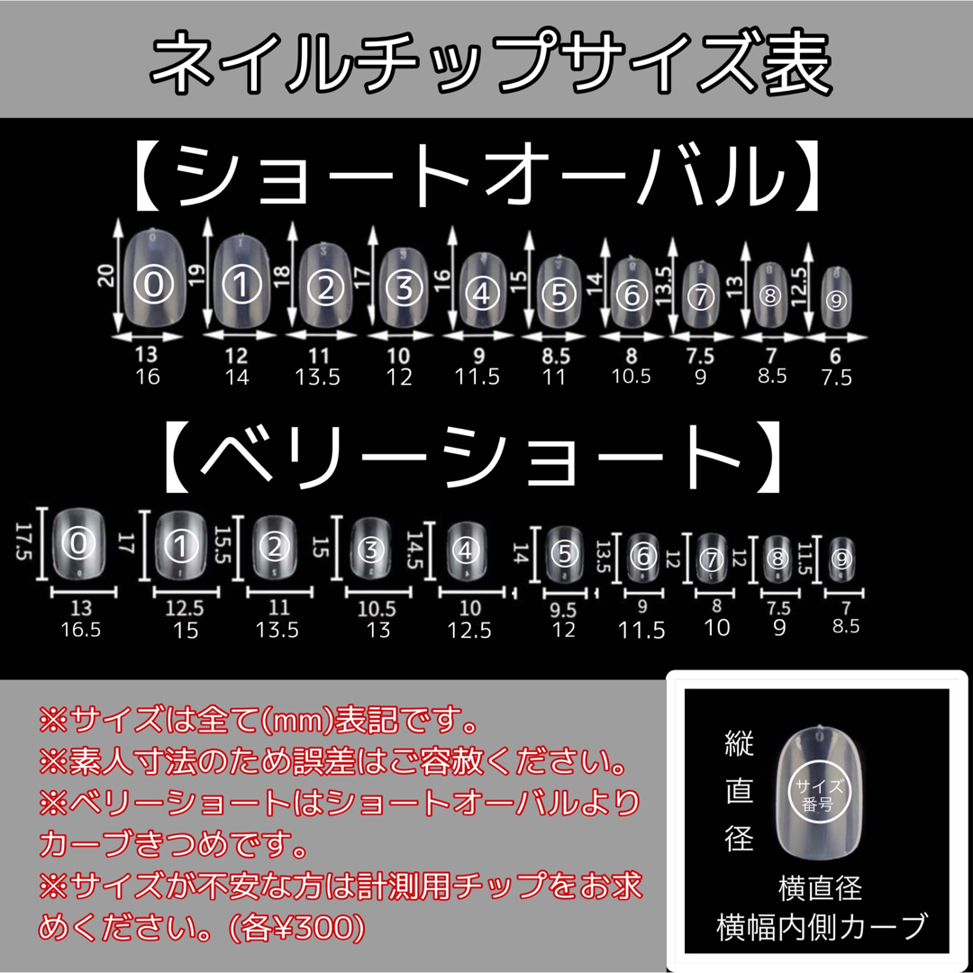 ネイルチップ　マットネイル　ニュアンスネイルチップ ハンドメイドのアクセサリー(ネイルチップ)の商品写真