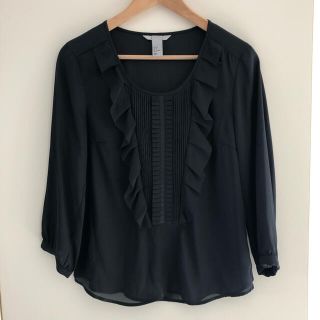 エイチアンドエム(H&M)のH&M  七分そで　ブラウス(シャツ/ブラウス(長袖/七分))