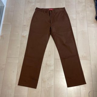 シュプリーム(Supreme)のsupreme work pants 32(ワークパンツ/カーゴパンツ)