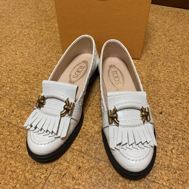 TOD'S - トッズ Tリング ローファー フリンジ 36の通販 by やっつん ...