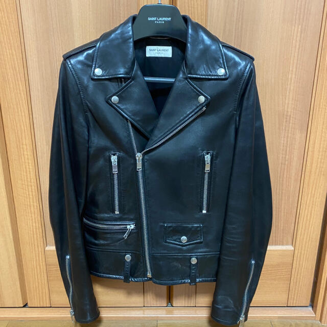 SAINT LAURENT PARIS L01 42 ライダースジャケットライダースジャケット