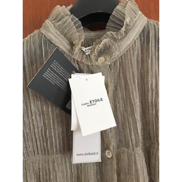 Isabel Marant(イザベルマラン)の未使用 イザベルマラン フリル ブラウス シャツ レディースのトップス(シャツ/ブラウス(長袖/七分))の商品写真