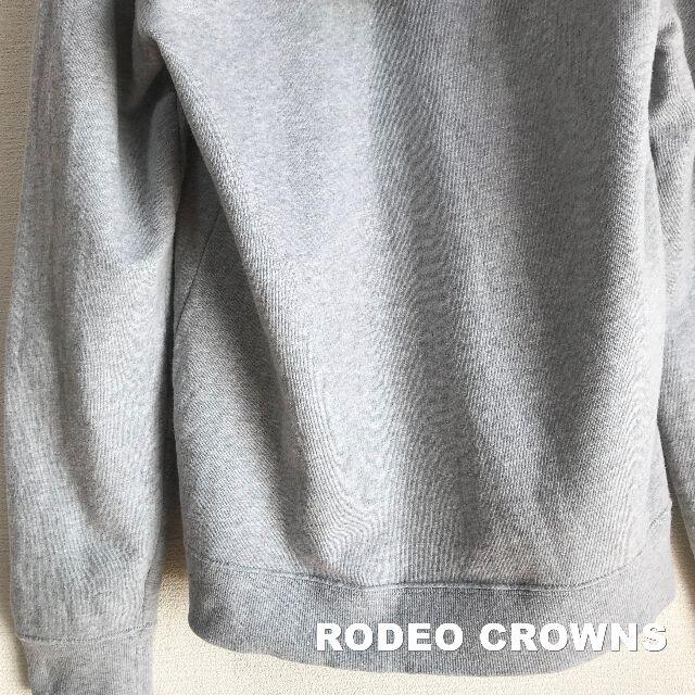 RODEO CROWNS(ロデオクラウンズ)の【RODEO CROWNS】ロデオクラウンズ ヴィンテージ加工 パーカー GRY レディースのトップス(パーカー)の商品写真