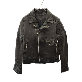 クロムハーツ(Chrome Hearts)のCHROME HEARTS クロムハーツ CRETIN LTHR クリティンレザー キルティングデザインライダースレザージャケット(ライダースジャケット)