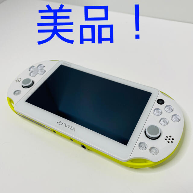 SONY psvita 本体 PCH-2000 ZA22 ライムグリーンゲームソフトゲーム機本体