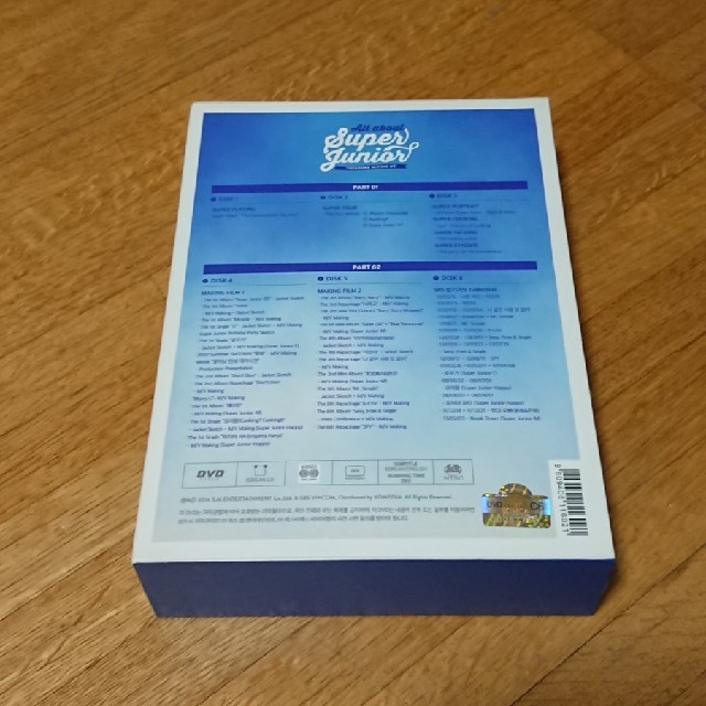 SUPER JUNIOR(スーパージュニア)のSUPER JUNIOR All about DVD6枚組 エンタメ/ホビーのDVD/ブルーレイ(ミュージック)の商品写真