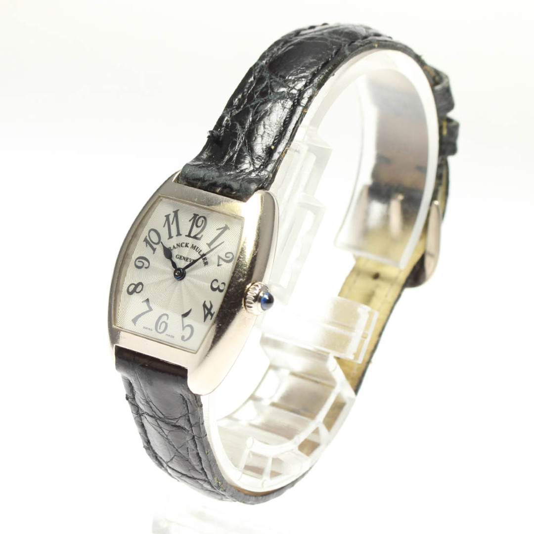 ★保証書付き【FRANCK MULLER】フランクミュラー トノーカーベックス K18WG 2250QZ クォーツ レディース【ev20】