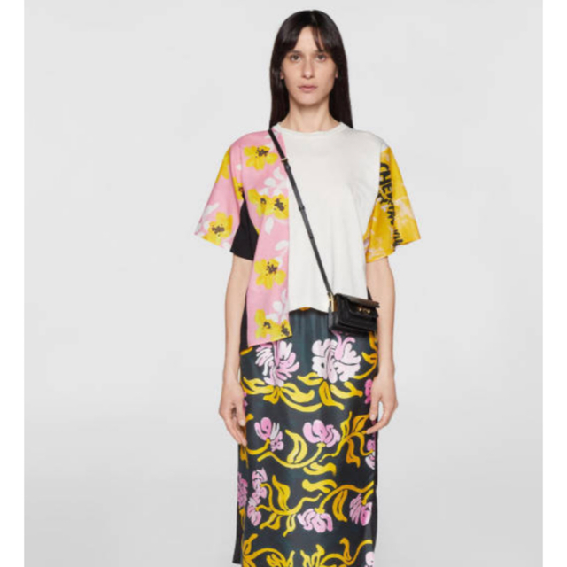 Marni(マルニ)のマルニ　カラーブロックTシャツ　40 レディースのトップス(Tシャツ(半袖/袖なし))の商品写真